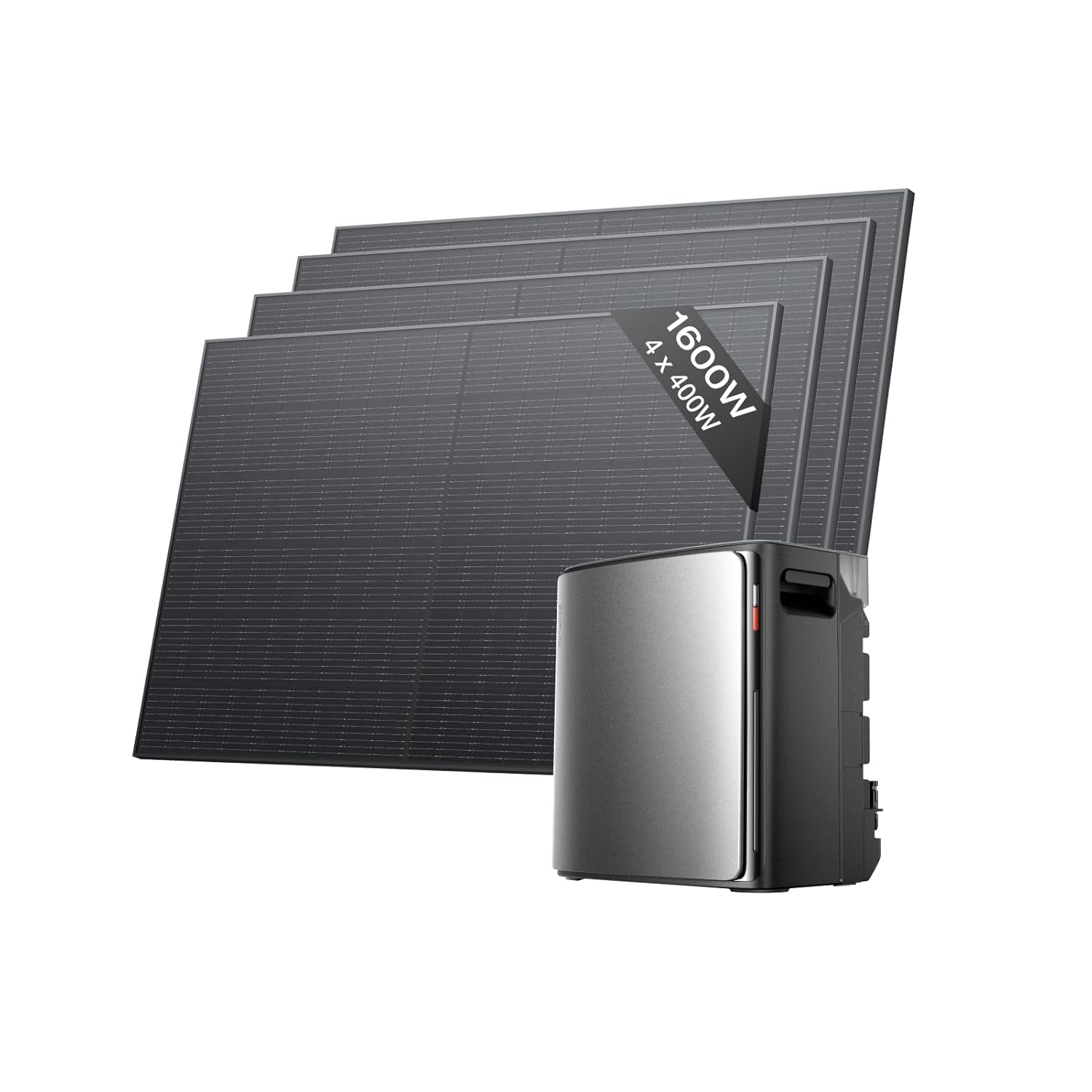 EcoFlow STREAM Ultra X 3.84 kWh 1600W Power Plant with 4x400W panels